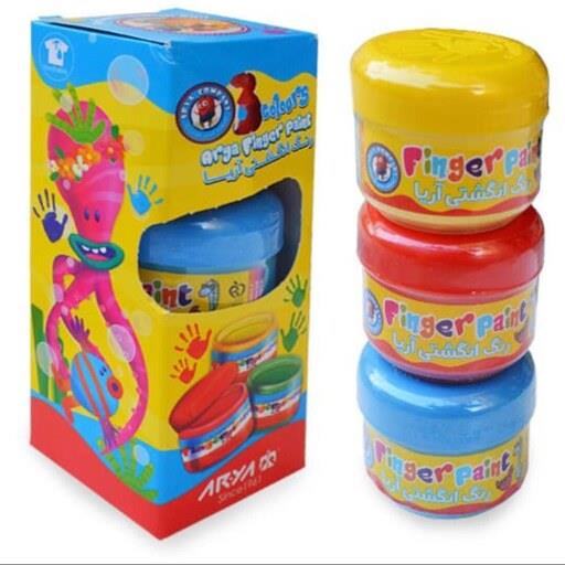 رنگ انگشتی 3 رنگ مدل آریا  با کیفیت خوب